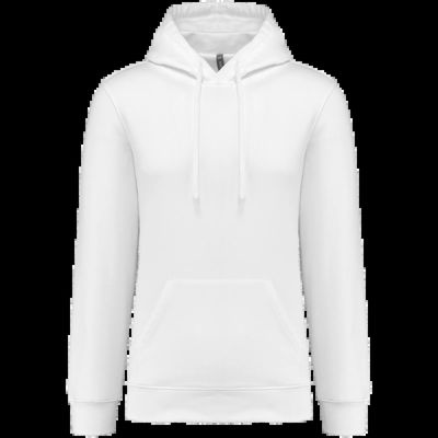 Sudadera con capucha unisex White Xs