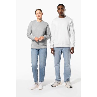 Sudadera sencilla cuello redondo