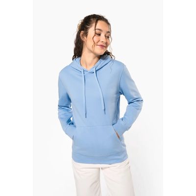 Sudadera sin cremallera con capucha y bolsillo canguro