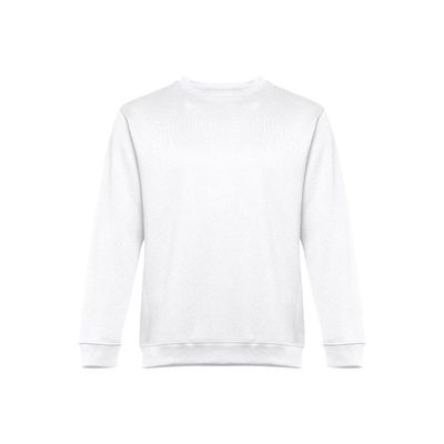Sudadera Blanca Unisex 50% Algodón Blanco L