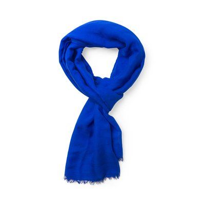 Suave foulard en variados colores Azul