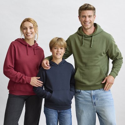 Sudadera adulto con capucha forrada