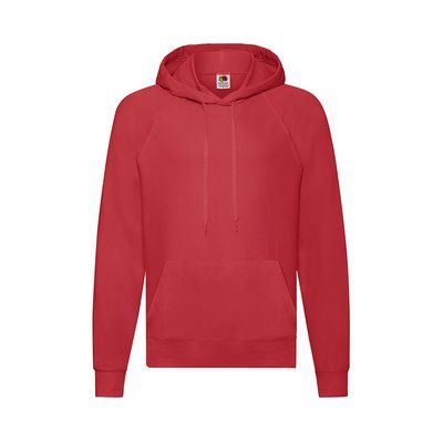Sudadera Adulto con Capucha Roj L