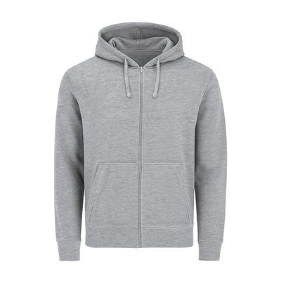 Sudadera adulto con cremallera y capucha Gri 4Xl