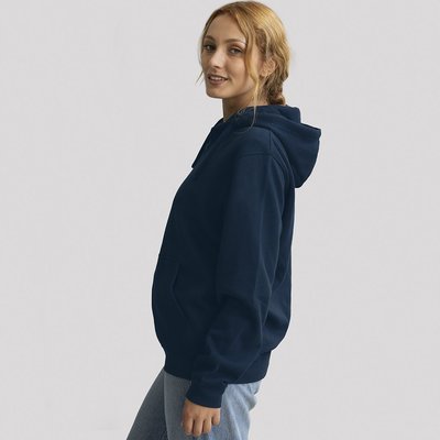 Sudadera adulto con cremallera y capucha