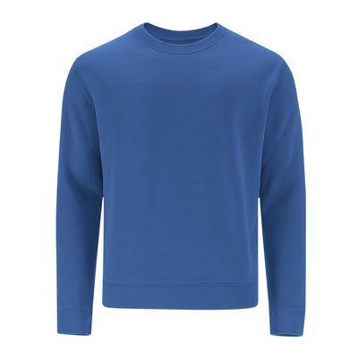 Sudadera adulto unisex de algodón Azul S