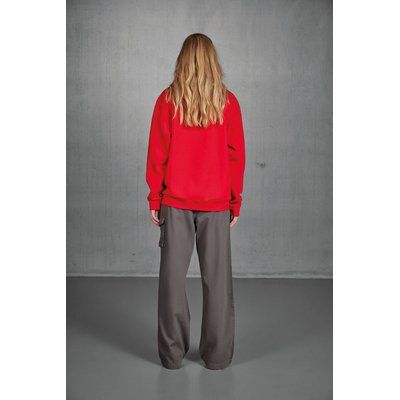 Sudadera algodón cuello redondo