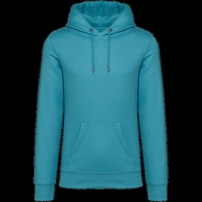 Sudadera algodón orgánico con capucha Adriatic Blue XL