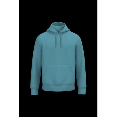 Sudadera algodón orgánico con capucha Adriatic Blue Xs