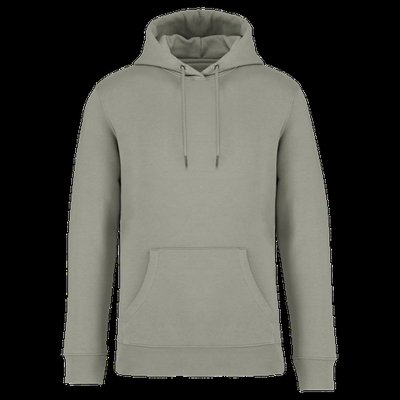 Sudadera algodón orgánico con capucha Almond Green S