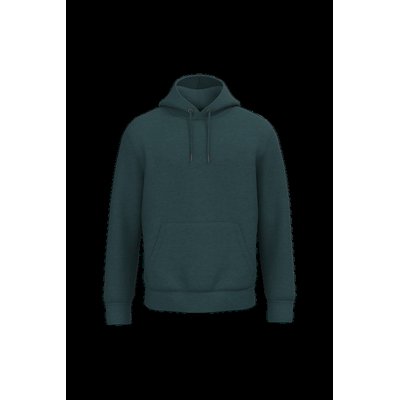 Sudadera algodón orgánico con capucha Amazon Green Heather Xxs
