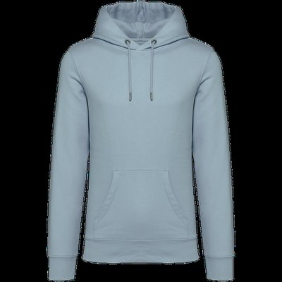 Sudadera algodón orgánico con capucha Aquamarine S