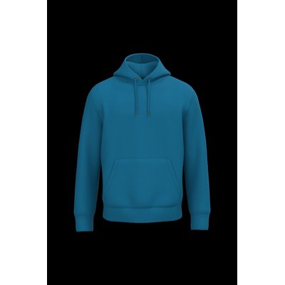 Sudadera algodón orgánico con capucha Blue Sapphire L