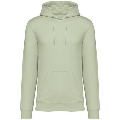 Sudadera algodón orgánico con capucha Celadon Green 4XL