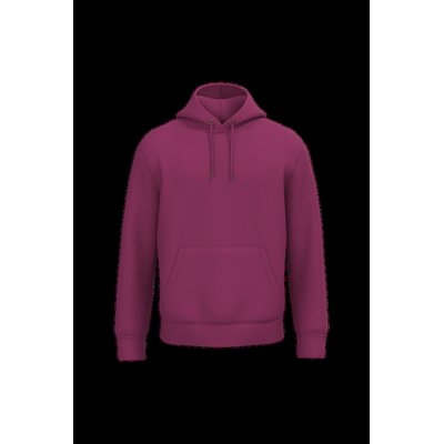 Sudadera algodón orgánico con capucha Cherry Purple Xs