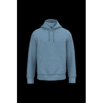 Sudadera algodón orgánico con capucha Cool Blue Heather Xxs