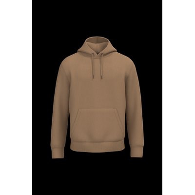 Sudadera algodón orgánico con capucha Dark Camel 4Xl