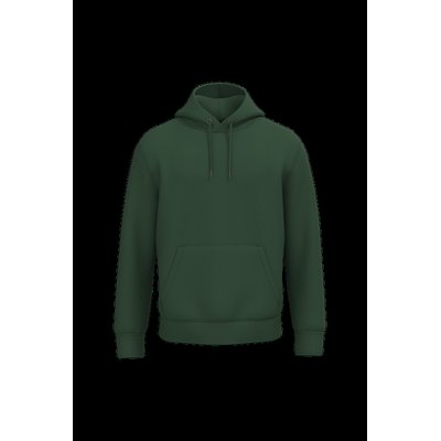 Sudadera algodón orgánico con capucha Forest Green M