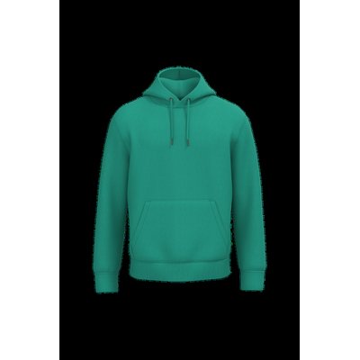 Sudadera algodón orgánico con capucha Gemstone Green 4Xl