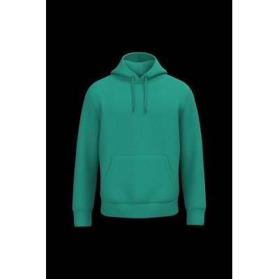 Sudadera algodón orgánico con capucha Gemstone Green L