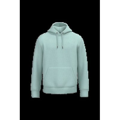 Sudadera algodón orgánico con capucha Jade Green M