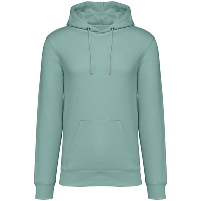 Sudadera algodón orgánico con capucha Jade Green XXL