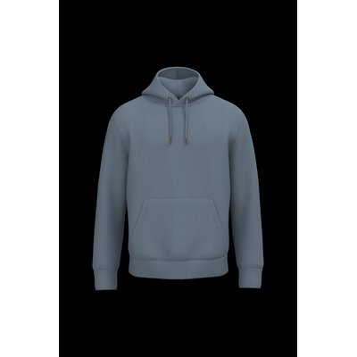 Sudadera algodón orgánico con capucha Mineral Grey Xxs