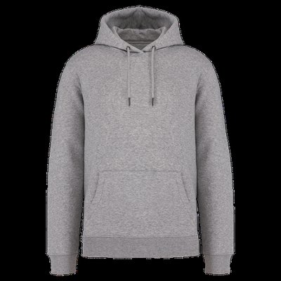 Sudadera algodón orgánico con capucha Moon Grey Heather L