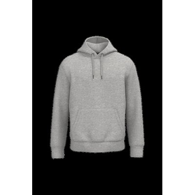 Sudadera algodón orgánico con capucha Moon Grey Heather Xxs