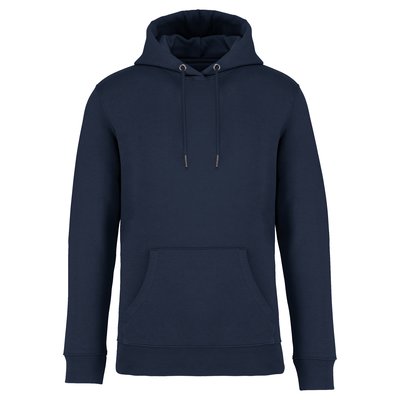 Sudadera algodón orgánico con capucha Navy Blue L