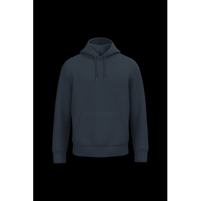 Sudadera algodón orgánico con capucha Navy Blue M