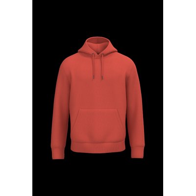 Sudadera algodón orgánico con capucha Paprika M