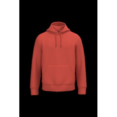 Sudadera algodón orgánico con capucha Paprika Xs