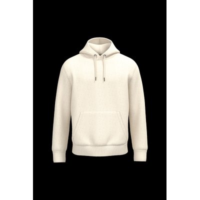 Sudadera algodón orgánico con capucha Raw Natural Xs