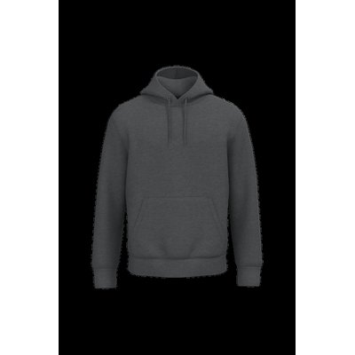 Sudadera algodón orgánico con capucha Volcano Grey Heather Xs