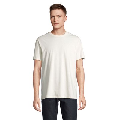 Sudadera Algodón Orgánico Corte Moderno Blanco Roto XS
