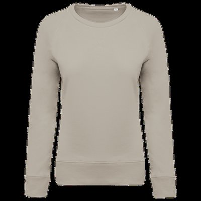 Sudadera algodón orgánico cuello redondo Clay XXL