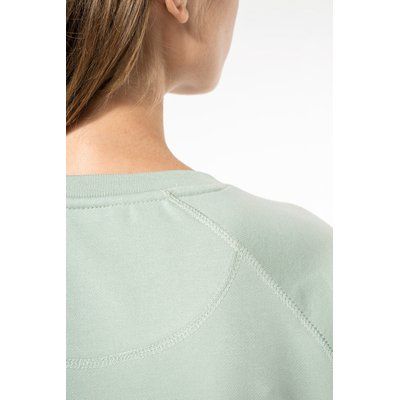 Sudadera algodón orgánico cuello redondo