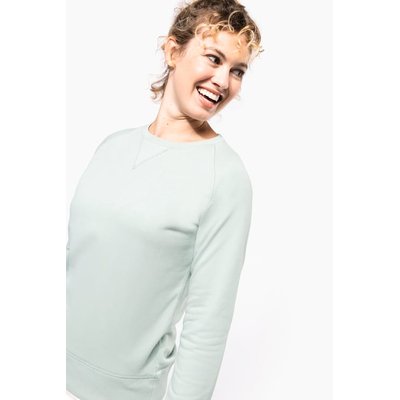 Sudadera algodón orgánico cuello redondo