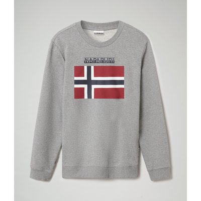 Sudadera de algodón orgánico Medium grey melange L