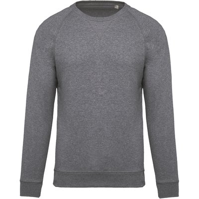 Sudadera Algodón Orgánico para Niños Grey Heather 6/8 ans