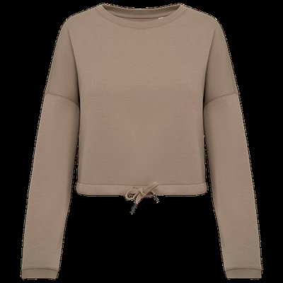 Sudadera algodón orgánico oversize Wet Sand S