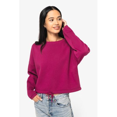 Sudadera algodón orgánico oversize