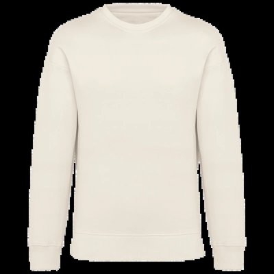 Sudadera algodón orgánico unisex Ivory Xxs