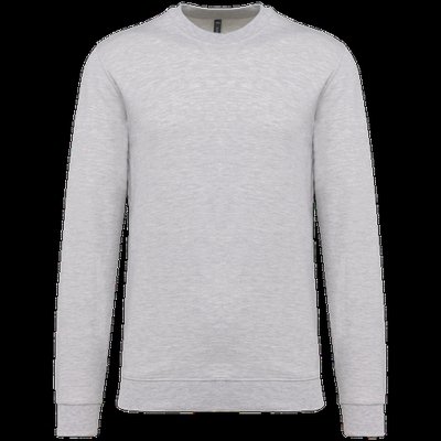 Sudadera algodón poliéster cuello redondo Ash Heather M