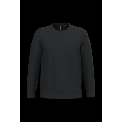 Sudadera algodón poliéster cuello redondo Black 4Xl