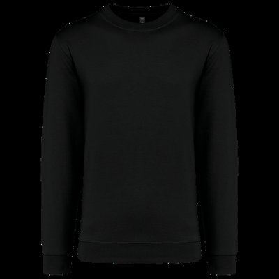 Sudadera algodón poliéster cuello redondo Black XS