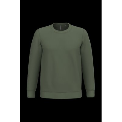 Sudadera algodón poliéster cuello redondo Caper Green Xs