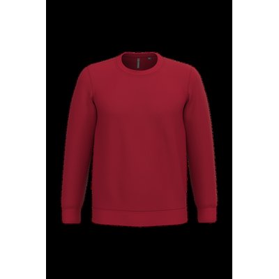 Sudadera algodón poliéster cuello redondo Cherry Red Xxl