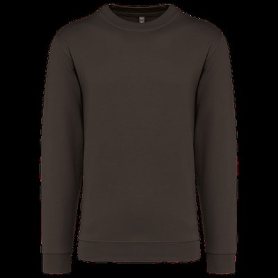 Sudadera algodón poliéster cuello redondo CHOCOLATE 3XL